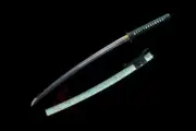 NEW SALE japanese samurai katana clay tempered t-10 blade O-kissaki choji hamon