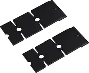 ZDE 2PCS M.2 NGFF NVMe SSD Length Extend Adapter 2230 to 2280 Only SSD Extension Bracket Card Plate PCB Board Solid Hard Disk Converter for Raspberry Pi and PC Computer