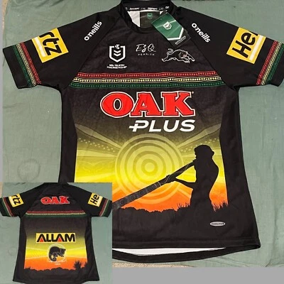Penrith Panthers NRL INDIGENOUS JERSEY 2021 Mens OFFICIAL MERCH SIZE SMALL NWT