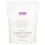 NOW Foods, Solutions, Magnesium Flakes, 26.5 oz (750 g)