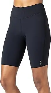 [TERRY] Easy Rider Bike Short - Women's Padded Cycling Bottom, 9.5 Inch Inseam, Soft/Comfortable Performance Fabric