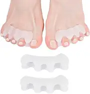 Anatomical Toe Separators, Straighteners & Spacers For Fitness and Wellness Use | Correct Your Toes Naturally | Great for Pedicure, Bunion Corrector & Yoga…