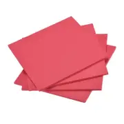 4 Pack 9.84 x 9.84" 7mm Thickness EVA Foam Sheets for Arts Red
