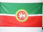 Republic of Tatarstan Flag 3' x 5' for a pole - tatar flags 90 x 150 cm - Banner 3x5 ft with hole - AZ FLAG