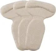 Bringsine Shoe Pads, High Heel Shoe Cushion Insole Inserts Pads, Heel Grips Back Liner Shoe Boot Cushion 3 Pairs