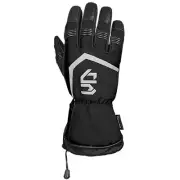 LADIES NYLON GLOVES BLACK XLARGE Snowmobiling Waterproof Breathable 225853 00