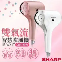 在飛比找蝦皮購物優惠-【SHARP】雙氣流智慧吹風機IB-WX1T-P全新現貨♥️