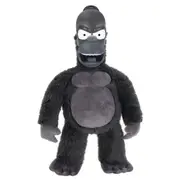 The Simpsons 16 In King Kong Homer Plush Soft Toy Black Kids/Children 14y+