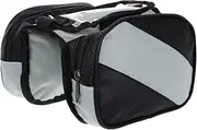 WEKADRIN Bicycle Frame Bag Phone Holder for Road Mountain Bikes Compatible Spacious Design Easy Installation Fit for Cycling Accessories