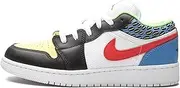 [Nike] Jordan Youth Air 1 Low GS DH5927 006 White Mesh/Multicolor - Size 4.5Y