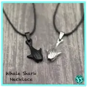 Whale Shark Charm Necklace - Donating Profits to Save Injured Sea Turtles