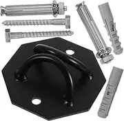TOGEVAL 1 Set Heavy Duty Ceiling Mount for Swing Hammock Sturdy Fixed Plate with Enhanced Safety Features Easy Installation Compatibility for Punching Bag Sandbag