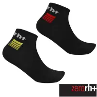 在飛比找momo購物網優惠-【ZeroRH+】義大利SPEED低筒5CM運動襪(黑/紅、