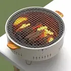 Charcoal Fire Stoves Multifunctional Meat Roasting Grills BBQ Accessories Tools