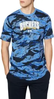 Under Armour Men's Baseline Verbiage T-Shirt Top New Size L