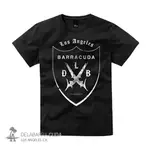 DE LA BARRACUDA __ TEE, 黑,白 2色 ( THE SHIELD ) 美版