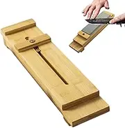 Sharpening Stone Holder, Wood Sharpening Stone Stand, Non-Slip Whetstone Stand, Stable Sharpening Stone Base, Adjustable Whetstone Holder for Enhanced Stability