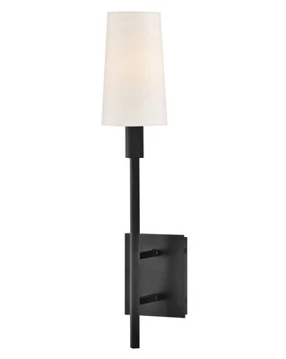 Black LED Wall Sconce from the Fenwick Collection