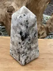 Rainbow Moonstone Tower Point Obelisk Crystal AAA+ : Master Healer 719g 5
