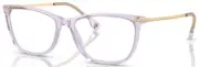 Versace VE3274B 5372 Eyeglasses Womens Transparent Pink Full Rim Oval Shape 54mm