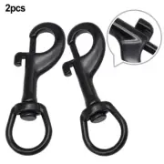Marine Grade Stainless Steel Swivel Snap Hook for Diving and Camping (2pcs)