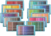 JSEIAJB 520 Colored Pencil Gift Box Set Art Painting Hand Painted Oil based Lead