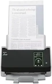 Fujitsu Ricoh Fi-8040 40PPM Document Scanner, Black/Grey