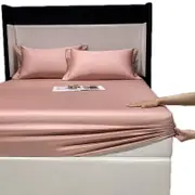 Nevenka 100% Cotton Bed Sheets Pillowcase 3 Piece Set Bedding-BeanPaste