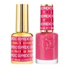 DND DC Match UV Gel + Nail Polish #039 Fire Brick