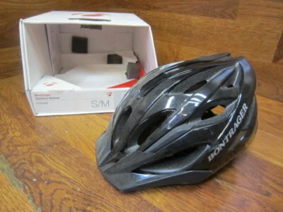 TREK BONTRAGER SOLSTICE BIKE HELMET - BLACK- S/M 50-57 CM