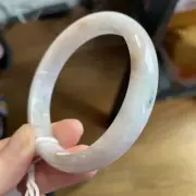 纯天然玉镯 Grade A jadeite bangle 57 mm Burmese Jade 100% Untreated Certified