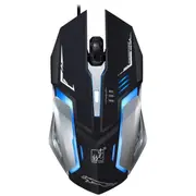 Led Backlight Mute Wired Optical Gaming Mouse