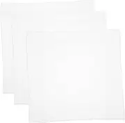 [GAROZATION] 3pcs Cotton Bandanas for Men Stylish Handkerchiefs Versatile Headband Wraps for DIY Gentlemen' Accessories Classic