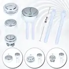 Round Head Rods Toilet Water Tank Push Flush Button Repair Universal Dual Type
