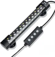 24/7 Mode Underwater Aquarium LED Light, Full Spectrum Hidden Fish Tank Light...