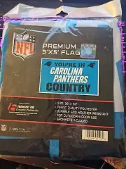 Carolina Panthers Country Grommet Flag NFL Licensed 3' x 5'