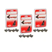 Copperhead 3PK .050 3/8" STD 84 LKS Semi Chisel Chainsaw Chains Echo Husqvarna