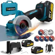 3” Mini Circular Saw, Multifunctional Metal Cutting Saw, Cordless Chop Saw wi...