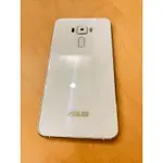 二手零件手機：ASUS ZENFONE3白色，無保固，售出不退！