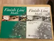 Finish Line Math Level G w Teachers Guide and Answer Key (new)