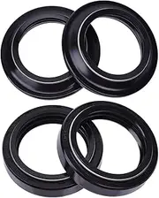 33X46X11 Fork Oil Seal 33 46 Dust Cover for Su-zu RM125 80 GSX250 GSX 250 GSX400 GS450 for Ka-wasa KZ440 for K-ymc BW250 150(2pcs Seal 2pc Cover)