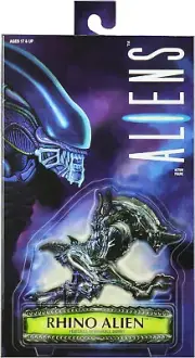 NECA ALIENS: DARK RHINO ALIEN XENOMORPH WARRIOR 10 inch DELUXE ACTION FIGURE NEW