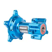 TUSK 5810-02 Impact Motorcycle Hub - Rear Blue