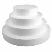 Cake Decorating Polystyrene Piece Mounted Ø 30/25/20/15cm