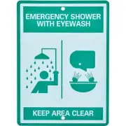 Emergency Eyewash/Shower Station Sign Replacement