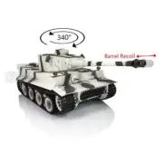 Henglong 1/16 TK7.0 Plastic German Tiger I RTR Barrel Recoil RC BB IR Tank 3818