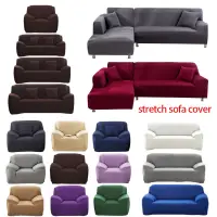 在飛比找蝦皮購物優惠-Elastic Sofa Cover Cotton All-