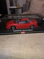1:18 Sunstar Chevrolet Monte Carlo Ss Coupe 2000 Torch Red SS1987 Model