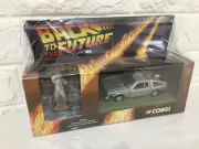 Very RARE CORGI BACK TO THE FUTURE DOC DELOREAN SET From Japan F/S