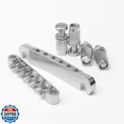 Swhmc Guitar Tune-O-Matic Bridge and and Tailpiece with Studs for LP Electric